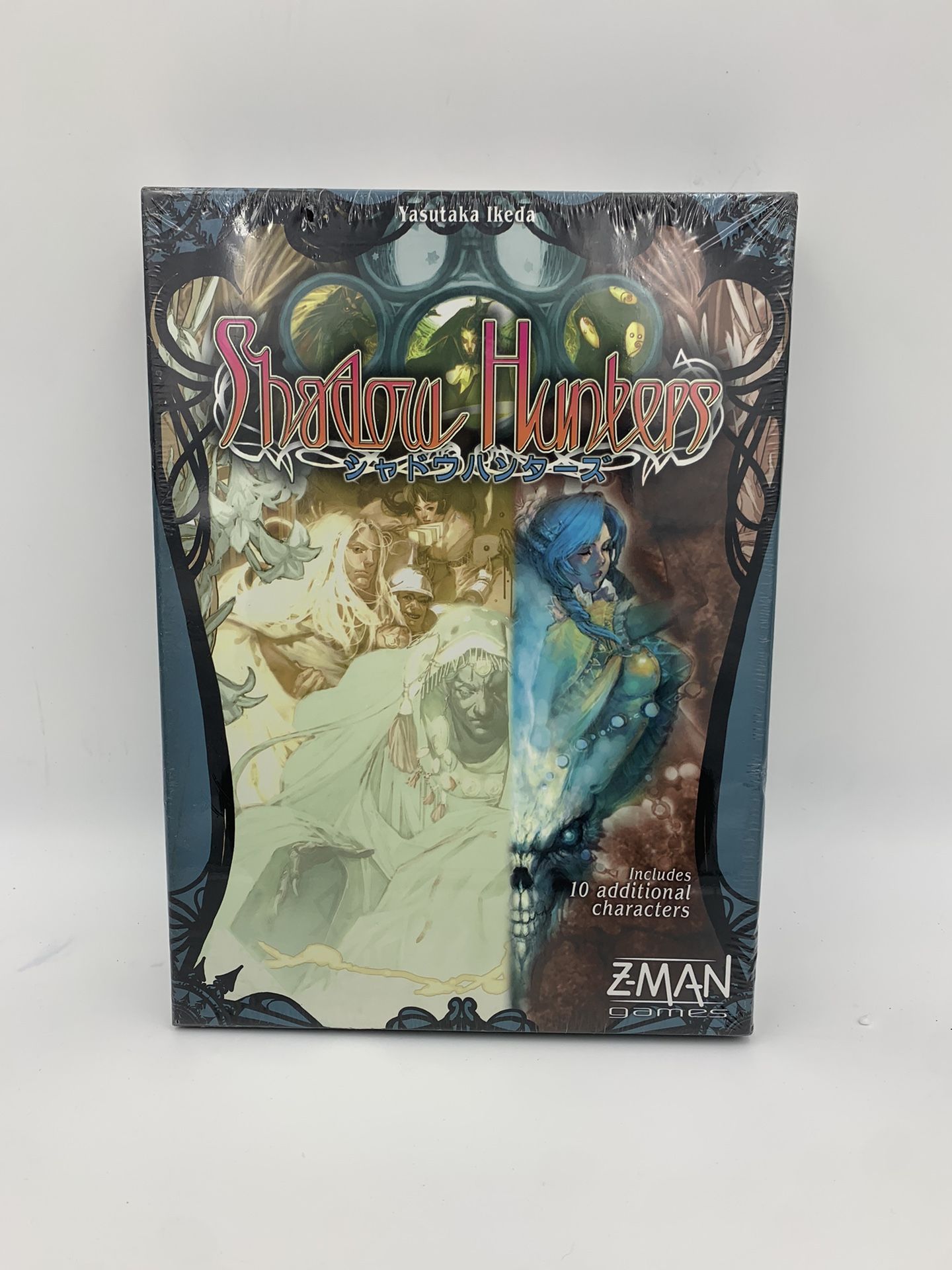 New! Z-Man SHADOW HUNTERS BOARD GAME 2011 OOP Yasutaka Ikeda. Box still seal.