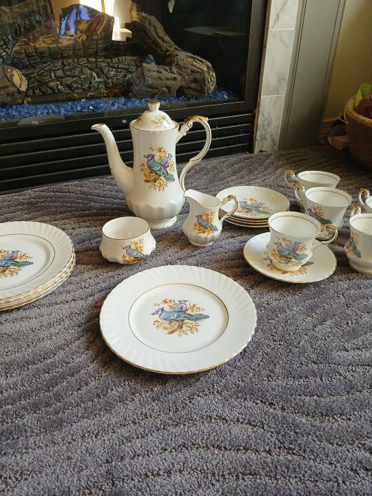 Fine Bone Tea Set, service for 5