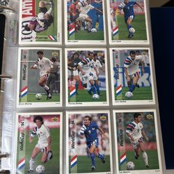 1993 Upper Deck World Cup USA’94 Complete Set of 165 Cards Mint Condition