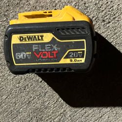 He want 20/60v Max Battery 