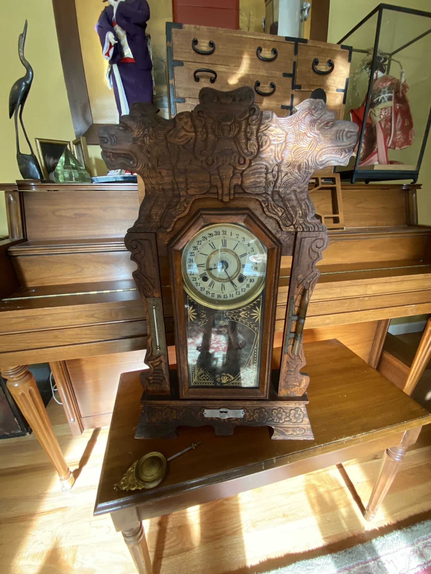 Antique Clock - Asian - made in 1920’s