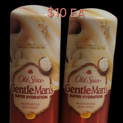 OLD SPICE GENTLE MANS SUPER HYDRATION $10EA