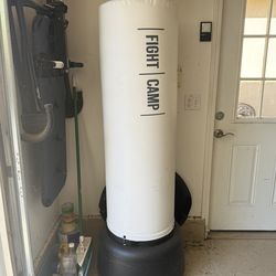 FightCamp Punching Bag + Gloves + Full Accessory Kit + Floor Mat