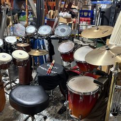 Drum Set Plus Extras