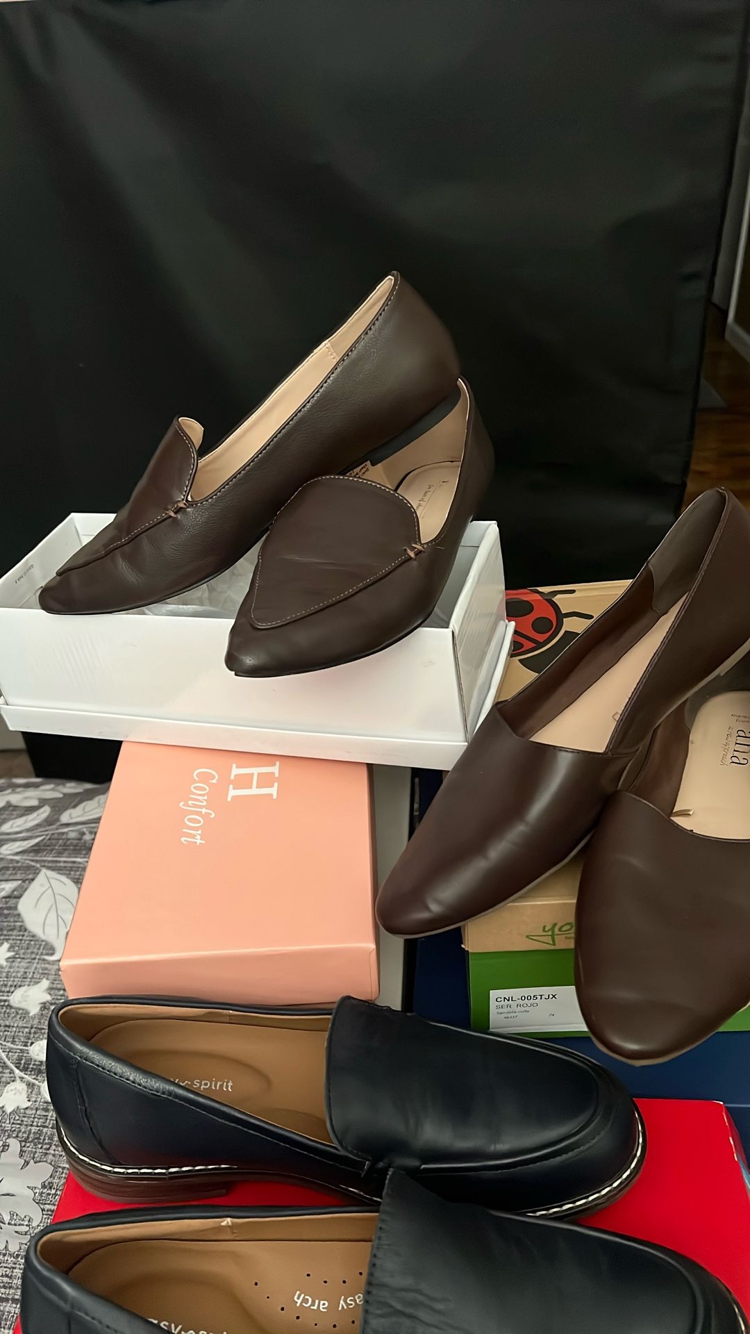 Brown Flats Size 9