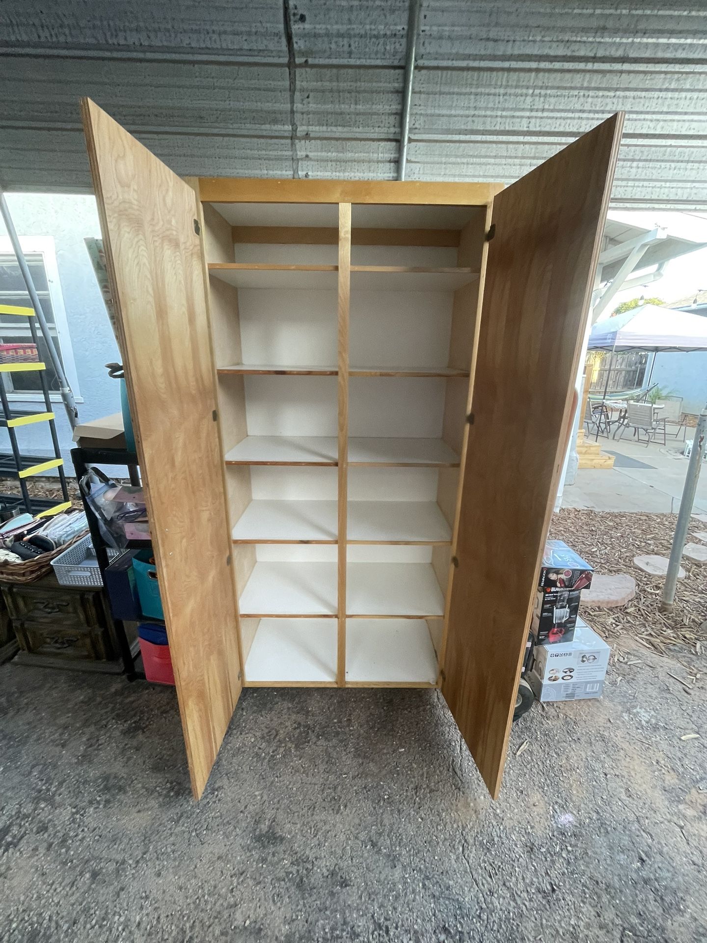 Wood Cabinet
