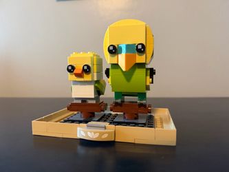 Lego brick heads pets
