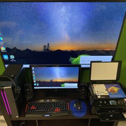 HP Desktop Full Set! Work Or Gaming