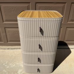 4 Drawer Plastic Cabinet