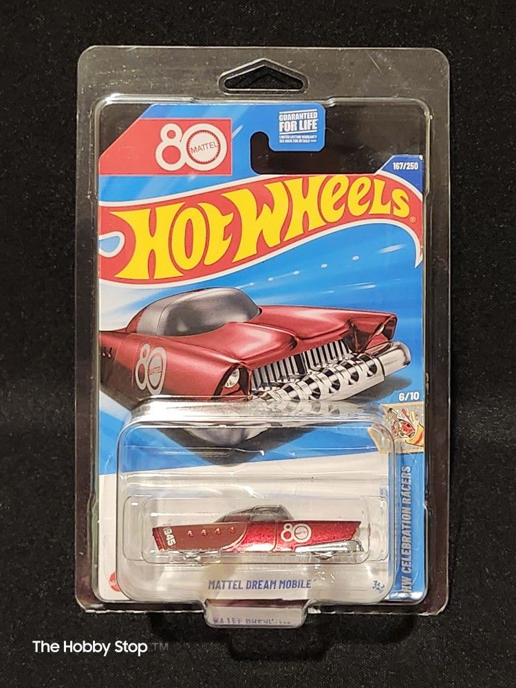 Hot Wheels 🔥 🛞 $8 Dream Mobile 50th, Protective Display Case Included! Obo