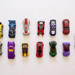 Hotwheels 1:64 Die-cast Cars Set - 13 pieces