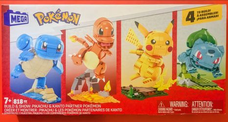 Mega Pokémon Set Of 4