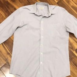 Men’s Button-Up Dress Shirt Size Medium (15-15 1/2) 