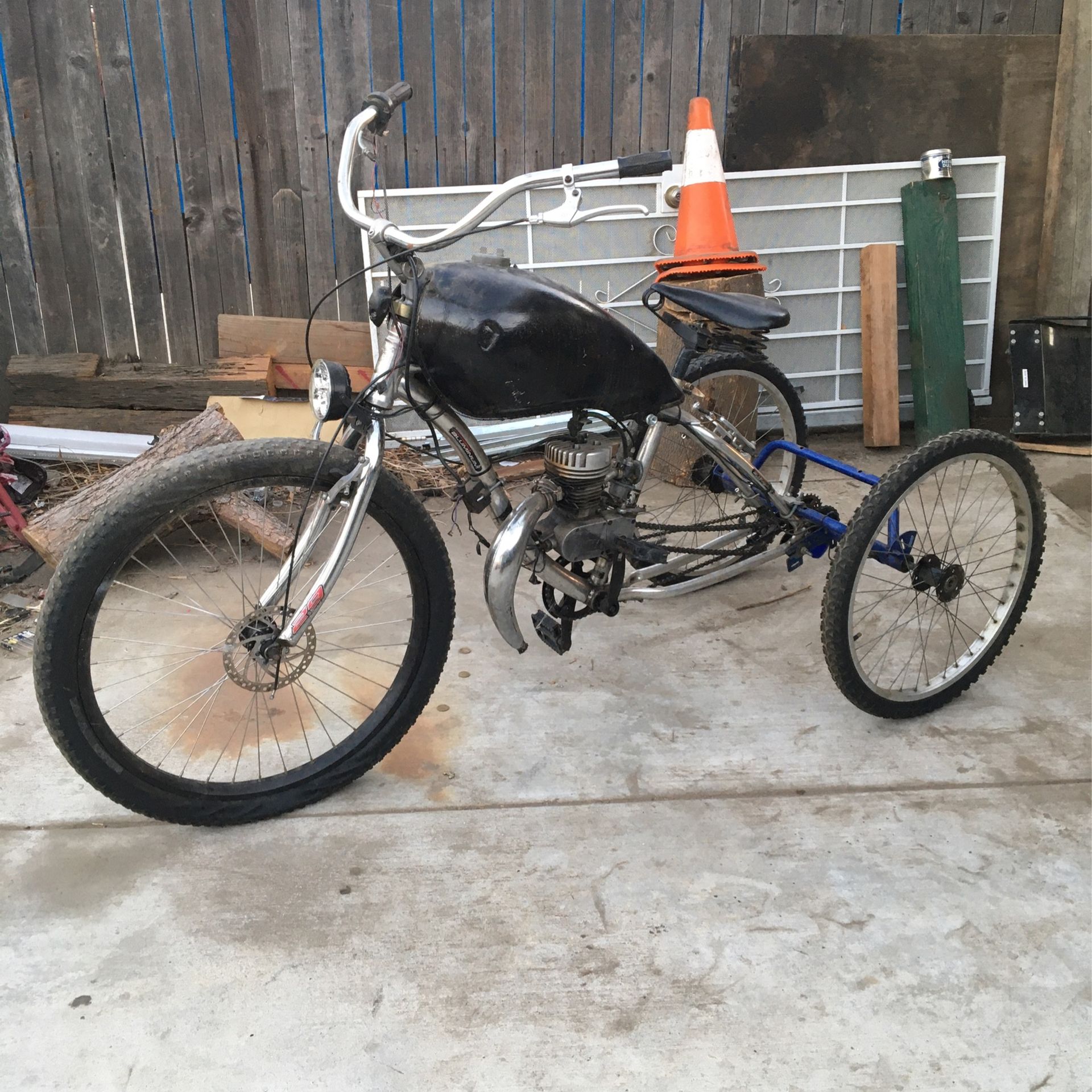 Motocicleta Manual End Gas 
