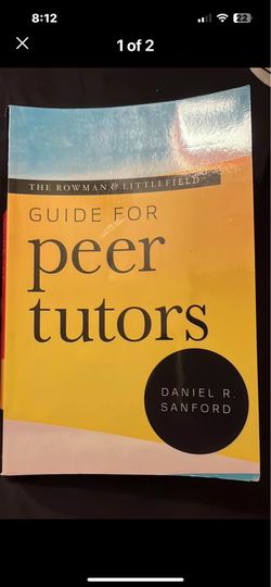 Guide for Peer Tutors