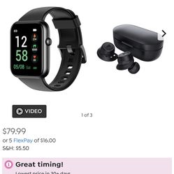 HSN Letsfit WATCHES (2) New