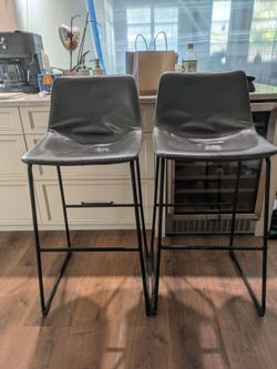 Leather Bar Stools