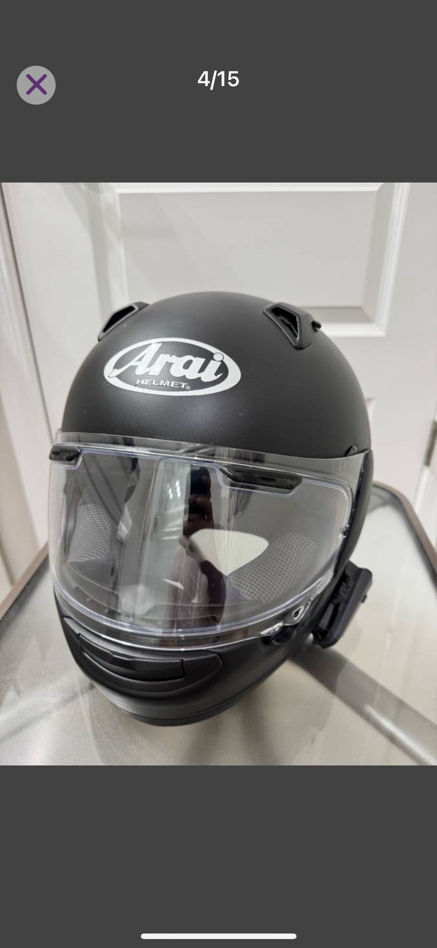 Arai Helmet With Bluetooth