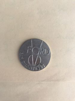 1935 Ford token