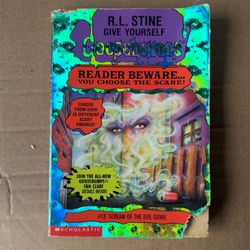 "Goosebumps #24 Lost in Stinkeye Swamp - R.L. Stine"