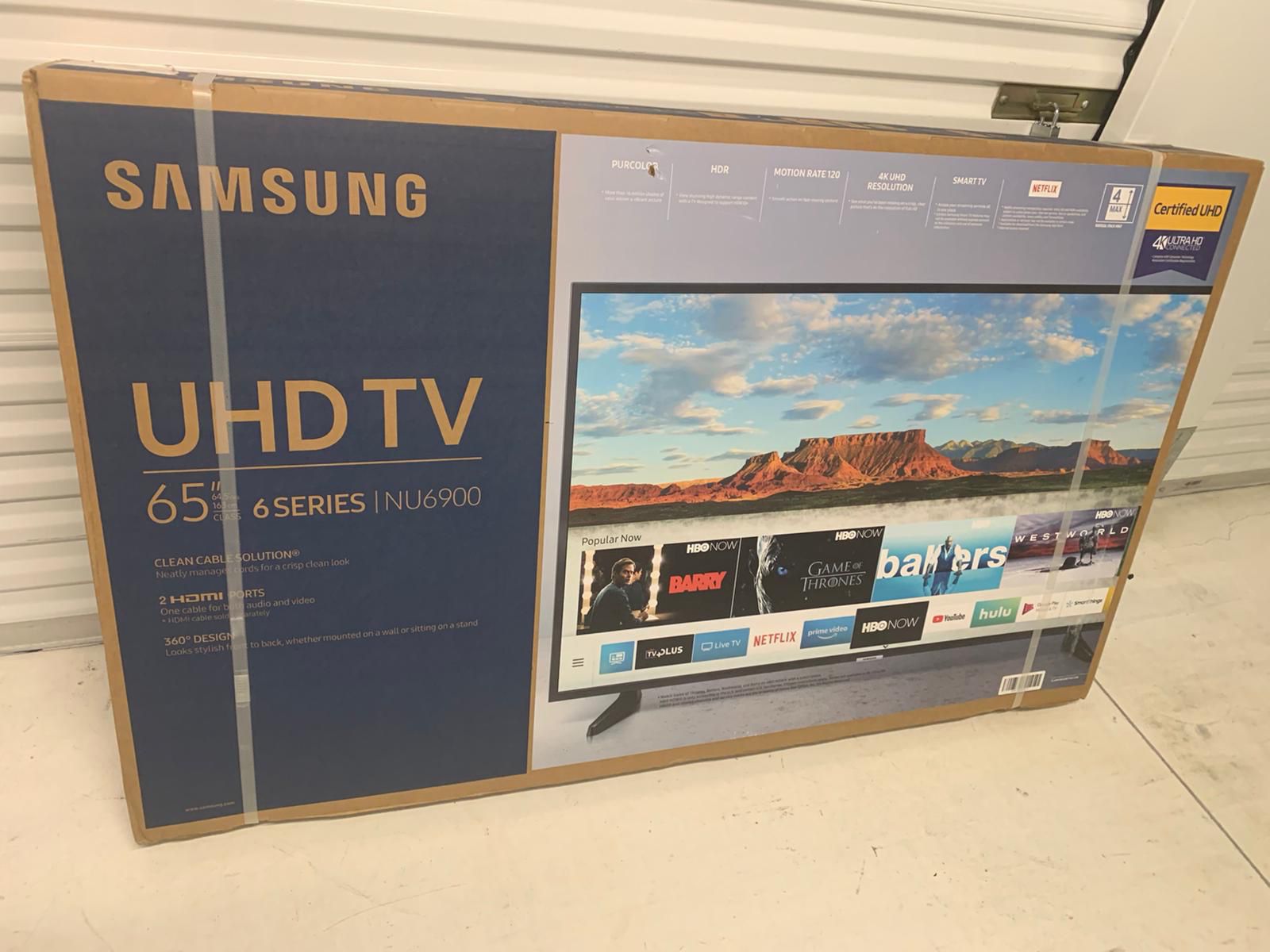 Samsung - 65" Class - LED - NU6900 Series - 2160p - Smart - 4K UHD TV with HDR