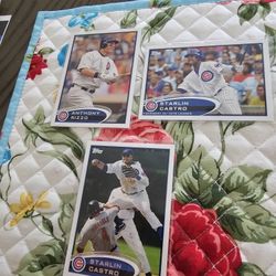 Chicago Cubs 2012 Topps Baseball Cards Lot Of 22 Cards No Duplicates 