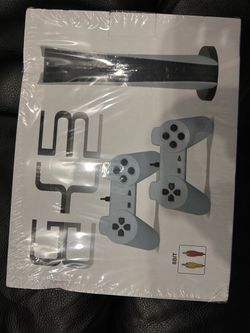8-Bit Retro Game Console with Two Controllers