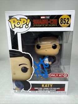 Awkwafina Signed Funko POP #852 Marvel Shang-Chi Katy Auto PSA