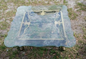 Glass table