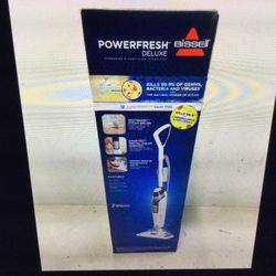 BISSELL POWERFRESH DELUXE STEAM MOP ,STEAMER, TILE, HARD WOOD FLOOR CLEANER  RETAILS FOR 120 WITH TAX