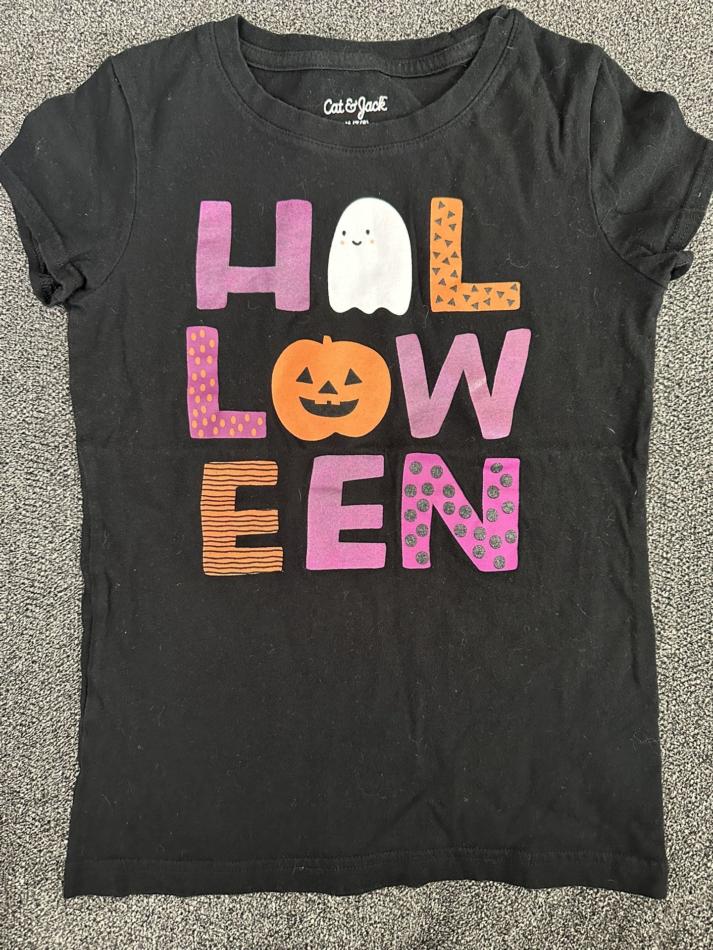 Halloween Girls Shirt 7/8