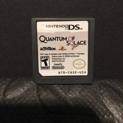  007 James Bond Quatum Of Solstice Nintendo Ds 