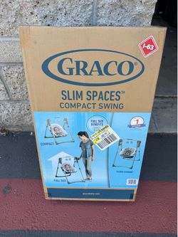 Graco Slim Spaces Compact Swing NEW