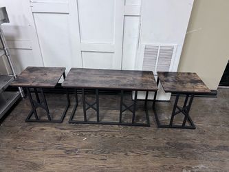 Set of 3 Nesting End Tables $50