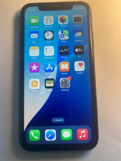 Apple IPhone XR Black 64GB- Unlocked - $100