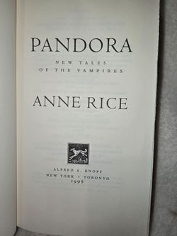 Anne Rice vampire novel