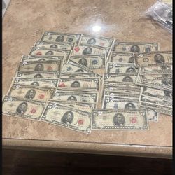 Five Dollar Bills 30 Each.  