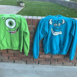 Sully And Mike Hoodies 