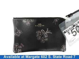 Coach G1948 Pouch Black Purse / Handbag