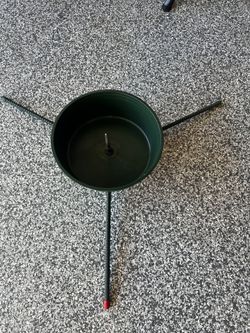 Christmas Tree Holder With Tree Skirt $30