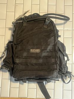 Large Black Blackhawk Hydration Army Backpack with 100 oz Bladder Never Used