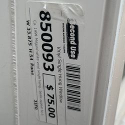 Vinyl  Single Hung Window