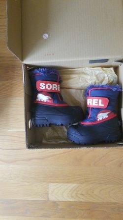 Sorel Toddler Snow Boots Size 6