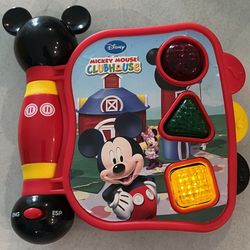 Disney Mickey Mouse Clubhouse Interactive Learning Book Toy English & Spanish
