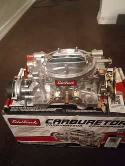 New Edelbrock carburetor AV s2 series