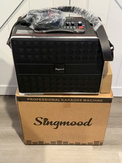 Singwood S68 karaoke machine