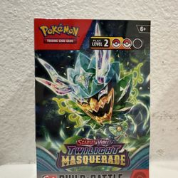 Pokemon Twilight Mascarade Build and Battle Box