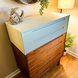 1960s Mid-Century Modern Nils Jonsson Teak Highboy Dresser