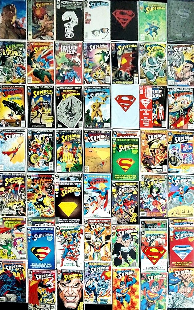 Superman Comics Death Of Superman
