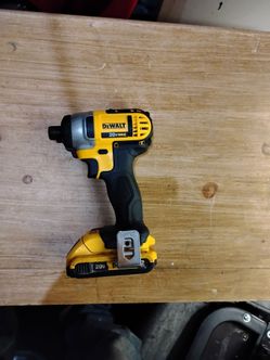 DeWalt 20vmax impact drill